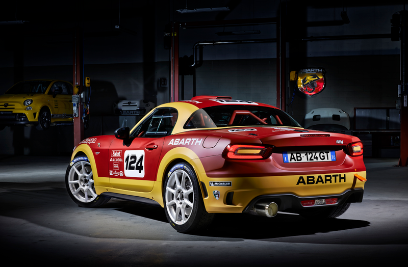 Illustration for article titled The 300 HP Fiat Abarth 124 Rally Car Better Not Break My Heart